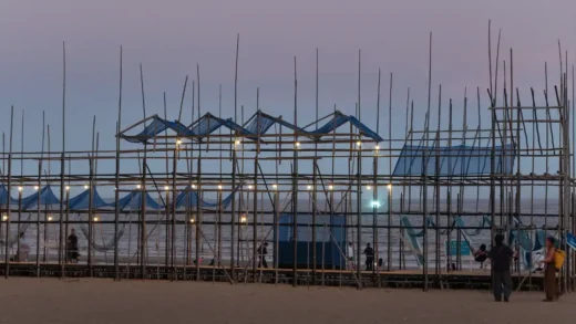 Nhà hát tạm thời ven biển Tỉnh Quảng Đông, Trung Quốc