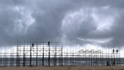 Nhà hát tạm thời ven biển Tỉnh Quảng Đông, Trung Quốc