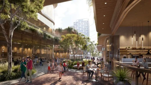 Khu phát triển bờ sông Burswood Point Perth, Tây Úc - Khu bán lẻ Precinct B