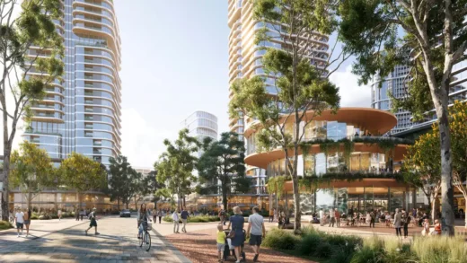 Tái phát triển bờ sông Burswood Point, Perth, WA - Thiết kế khu B