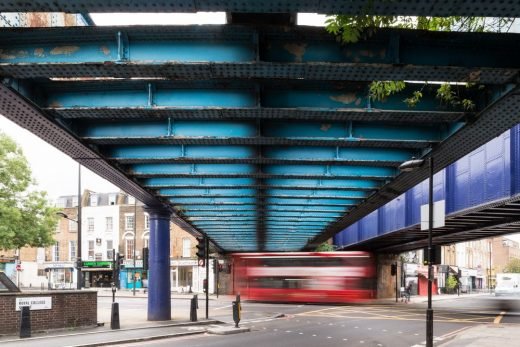 Tòa nhà ga Camden Highline London | www.e-architect.com