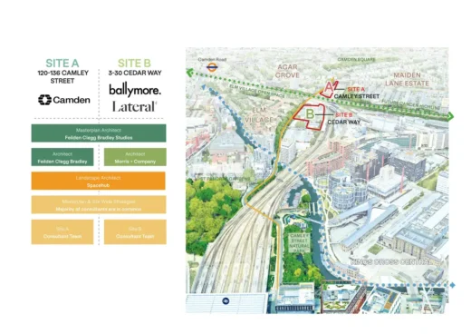 Thiết kế quy hoạch tổng thể tòa nhà Camden, phát triển bất động sản Ballymore và Lateral