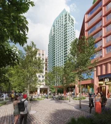 Tái tạo đường Camley London, quy hoạch tổng thể Camden