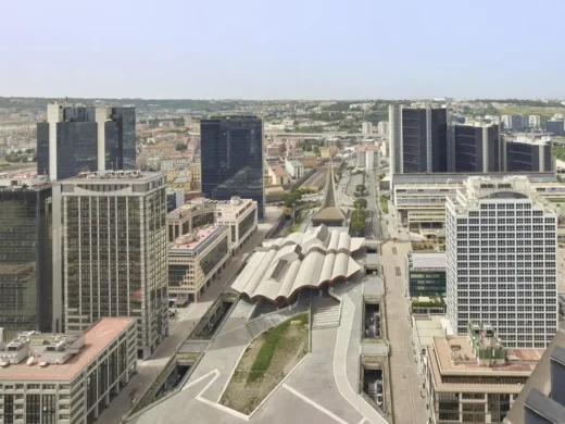 Centro direzionale di Napoli, Ý của Benedetta Tagliabue – EMBT