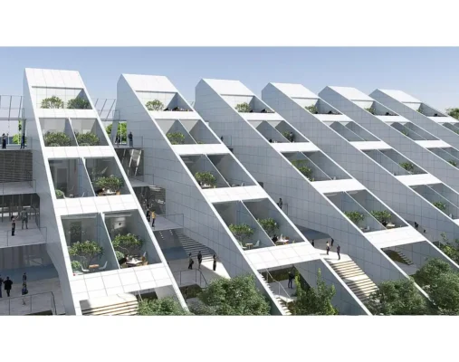 Thành phố trên đường vòng Brooklyn USA khu phức hợp