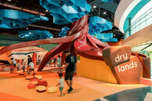 Khu bảo tồn động vật hoang dã Curiosity Cove Mandai Singapore Đông Nam Á