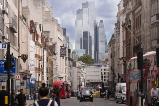 Chuyển đổi khu vực công cộng phố Fleet, London