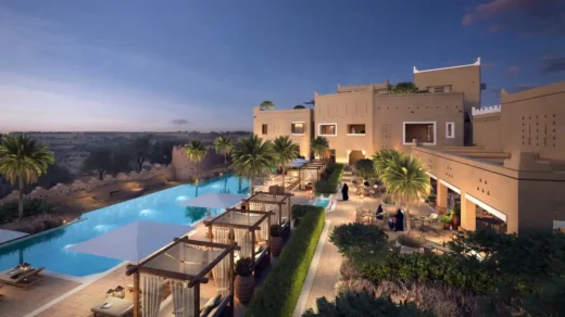 Khách sạn Four Seasons Diriyah Diriyah thiết kế khách sạn sang trọng Riyadh KSA