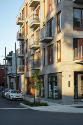 Kiến trúc hỗn hợp Franky Quebec City Canada