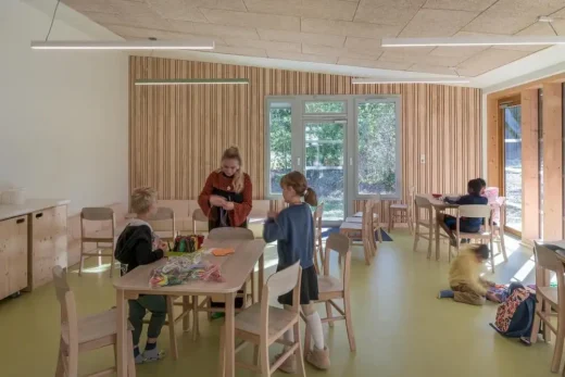 Leisure Centre with Dormitory Limoges France architecture