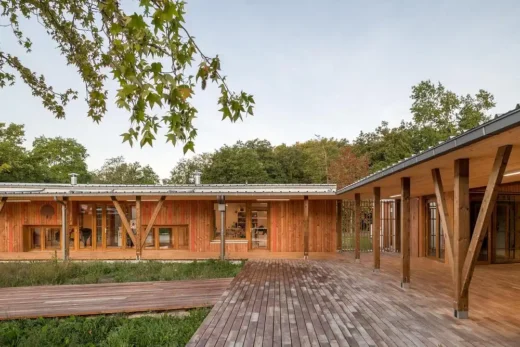 Leisure Centre with Dormitory Limoges France architecture