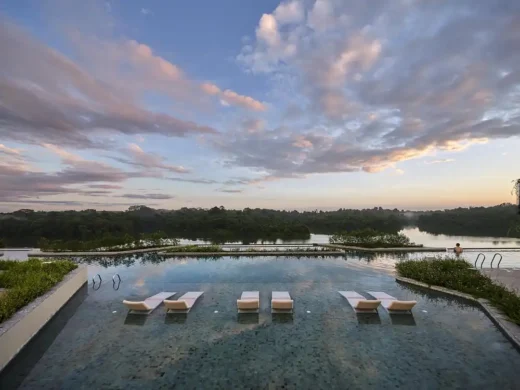 Khu nghỉ dưỡng rừng nhiệt đới Mandai của Banyan Tree Singapore Đông Nam Á