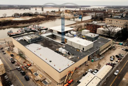 Memphis Art Museum Building, Tennessee design by Herzog and de Meuron Architects