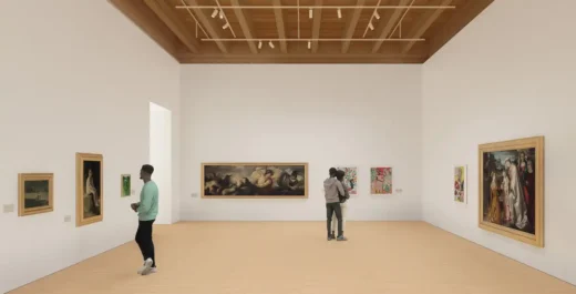 Memphis Art Museum Building in Tennessee, USA