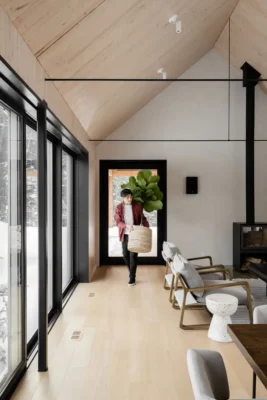 Ngôi nhà Mountain Retreat Quebec Canada