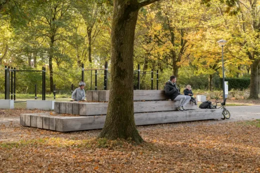 Sibeliuspark Oss: Thiết kế công viên đô thị Hà Lan