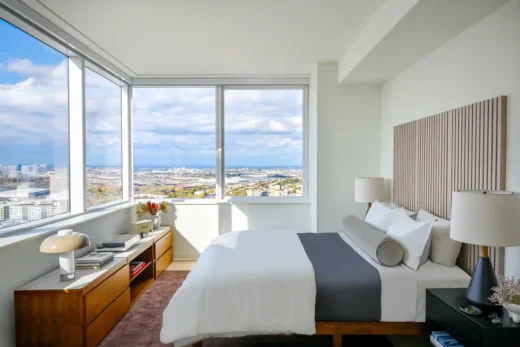 Nội thất của Tạp chí Jersey City, NJ, phòng ngủ