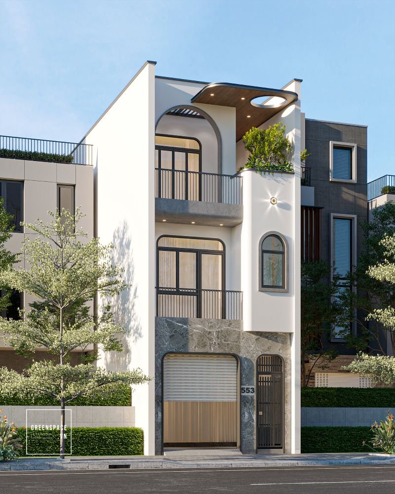 thiết kế nhà phố hiện đại hcm