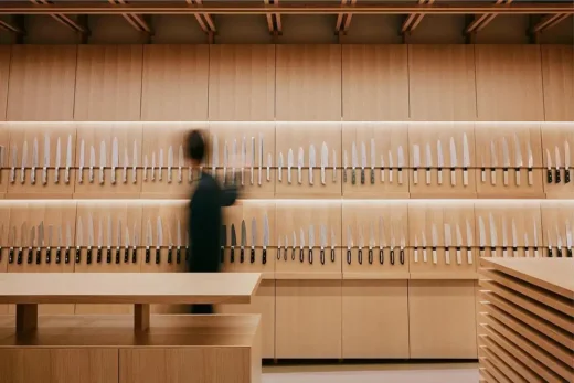 Phòng trưng bày dao Tojiro Osaka