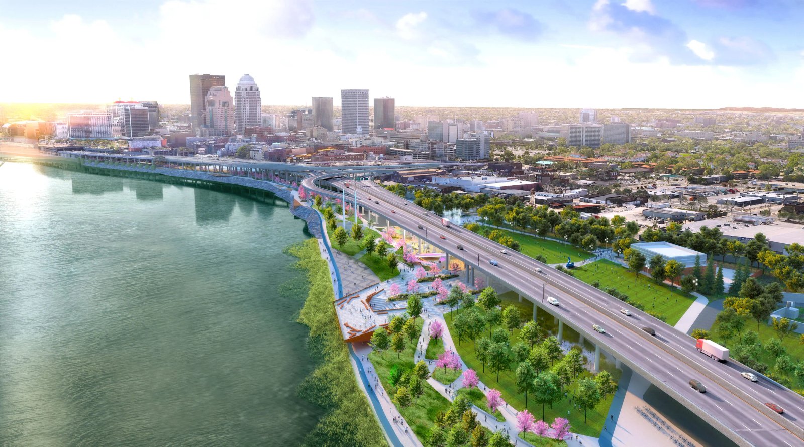 Công viên bờ sông Louisville Giai đoạn 4