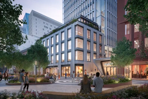 Thiết kế tòa nhà Cơ sở nghiên cứu và chăm sóc sức khỏe Whitechapel London