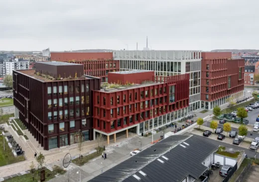 Tòa nhà WoodHub Odense Fyn Đan Mạch