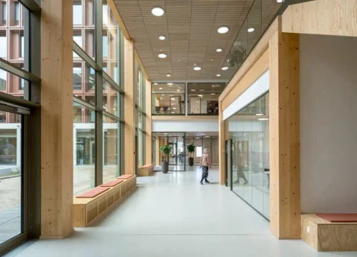 Tòa nhà WoodHub Odense Đan Mạch