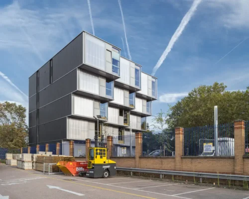 WorkStack London building design by dRMM architects