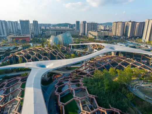 Cửa ngõ ga đường sắt cao tốc Nghi Tân Tỉnh Tứ Xuyên