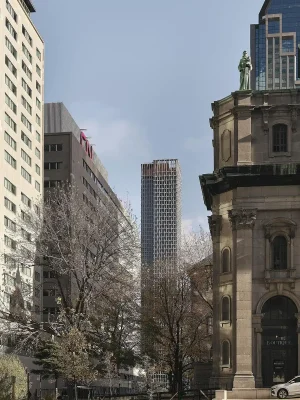 Tháp dân cư 900 Saint-Jacques Montreal Quebec