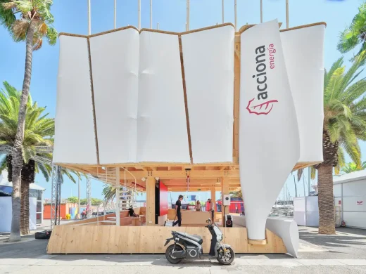 Nhà trưng bày ACCIONA Energía, Moll de la Fusta, Barcelona