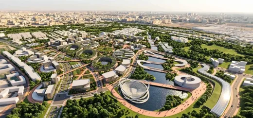 Bài dự thi Quy hoạch tổng thể Cổng Đông Almaty