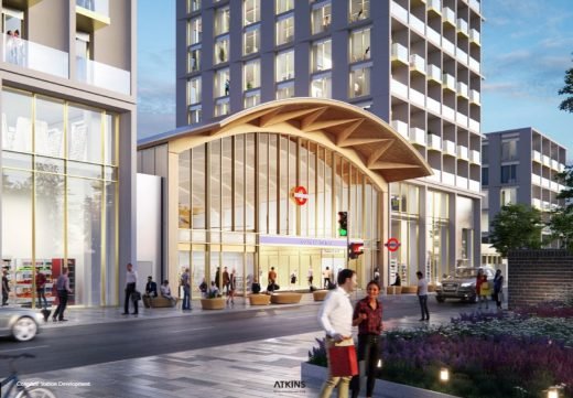 Colindale Tube Station redevelopment, Barnet, London