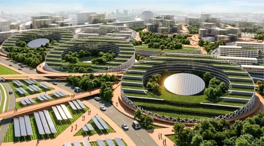 Thành phố Cycle - Cuộc thi quy hoạch tổng thể Cổng Đông Almaty, Kazakhstan