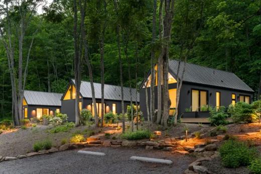 Cabin Firelight Shope Creek Bắc Carolina