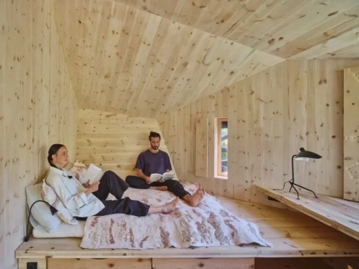 Cabin Forestone ở Pyrenees của nội thất IAAC