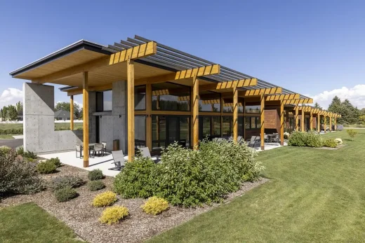 Hay Shed Residence Idaho Falls USA ngôi nhà