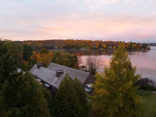 Ngôi nhà trên hồ Magog Quebec thiết kế nhà