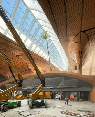 Thiết kế tòa nhà sân bay Lishui của MAD Architects