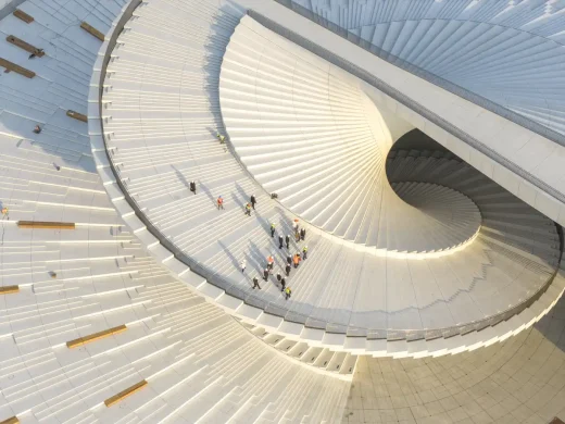 Nhà hát lớn gần hoàn thành ở Thượng Hải của Snøhetta