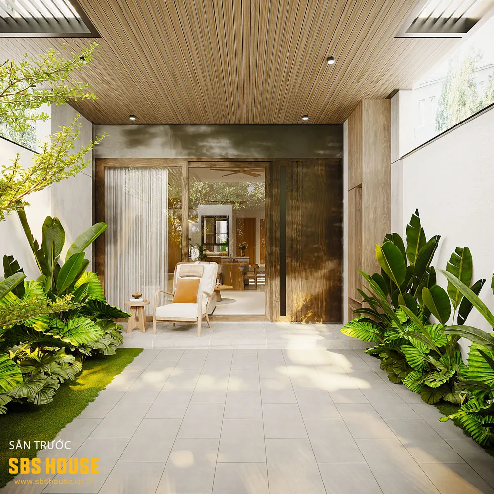 Cây xanh trở thành một phần của cấu trúc vi khí hậu, không chỉ là yếu tố trang trí đơn thuần.