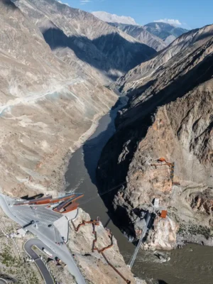 Nujiang River 72 Turns Canyon Scenic Area, Tibet