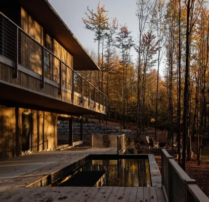 Nhà Perchee Bắc Hatley Quebec