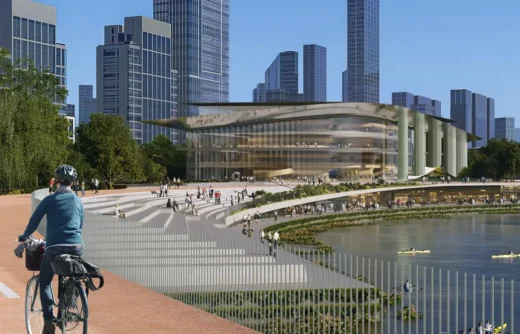 Khu văn hóa vịnh Tiền Đường Hàng Châu Trung Quốc