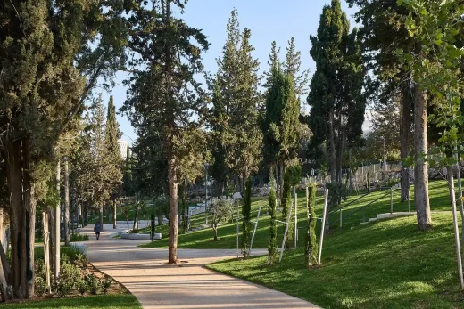 Công viên Rupin Quận Jerusalem Israel thiết kế cảnh quan