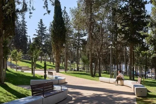 Công viên Rupin Quận Jerusalem Israel thiết kế cảnh quan