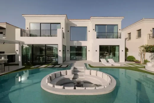 Biệt thự tĩnh lặng điêu khắc Jumeirah Golf Estates Dubai