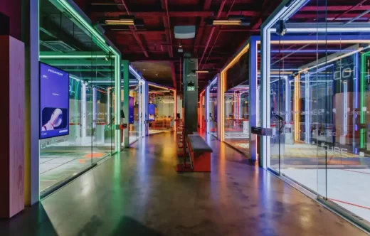 Lắp đặt nội thất Cube Canary Wharf London