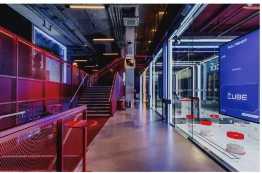 Lắp đặt nội thất Cube Canary Wharf London