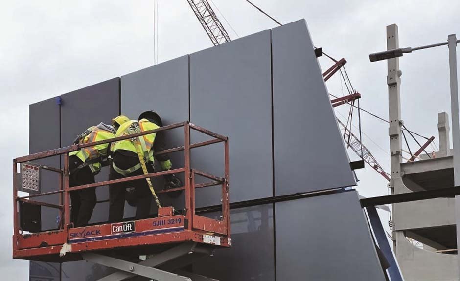 Mock-Up of BIPV Cladding